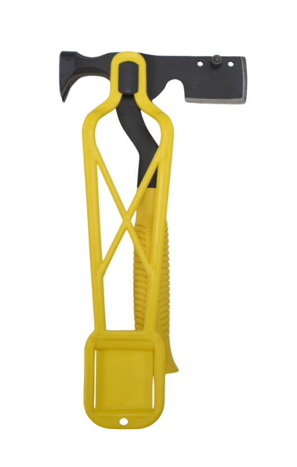 Magnetic hatchet with easy holder