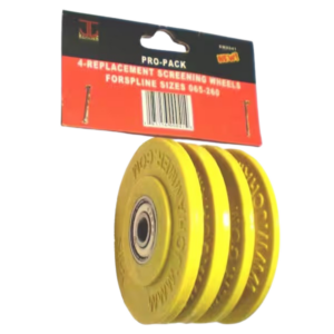 2 IN. SCREENING WHEELS PRO PACK 4-REPLACEMENT WHEELS FOR SPLINE SIZES 065-260