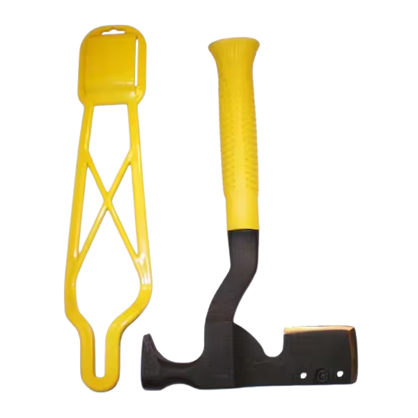 Magnetic hatchet with easy holder
