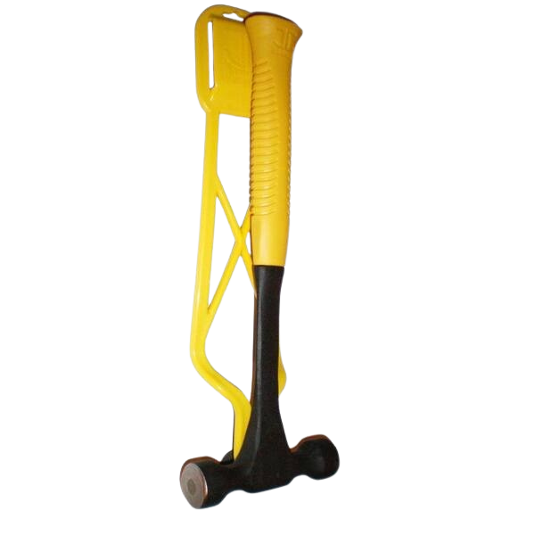 Magnetic double head hammer with holster
